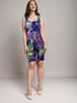Skater Style tank dress with strappy back- D2001